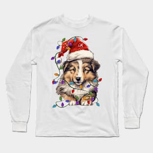 Christmas Puppy Long Sleeve T-Shirt